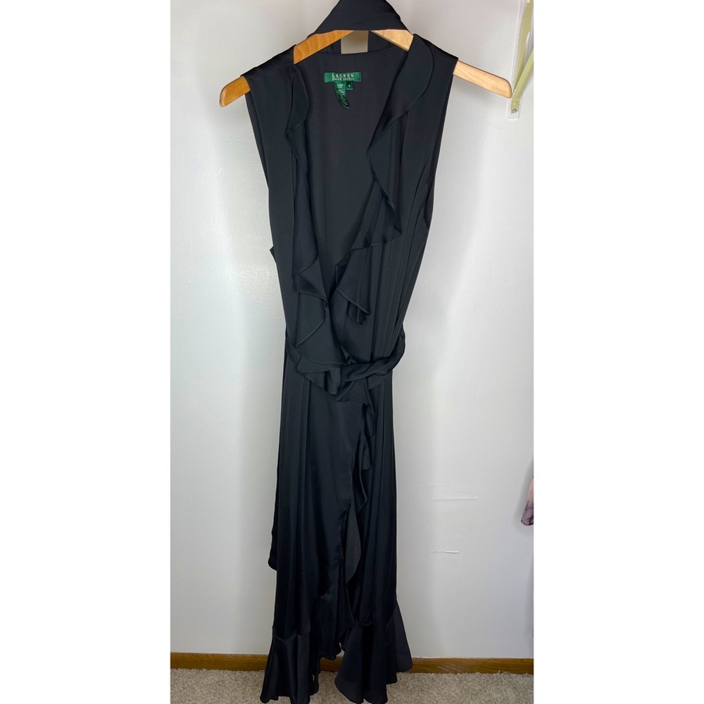 Ralph Lauren Silk Crossbody Dress NWOT